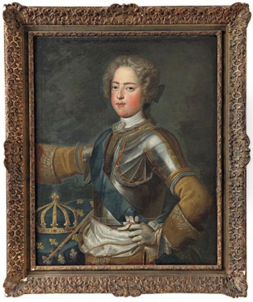 Portrait De Louis Xv Enfant En Armure - view 1