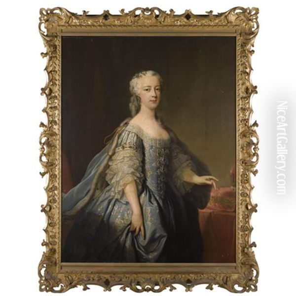 Portrait Of Princess Amelia, Daughter Of George Ii - view 1