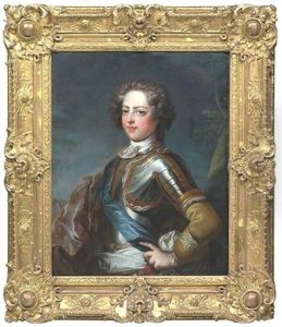 Portrait Louis Xv, Konig Von Frankreich Und Navarra