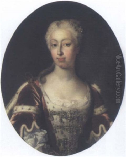 Portrait Of Augusta, Princess Of Wales - view 1