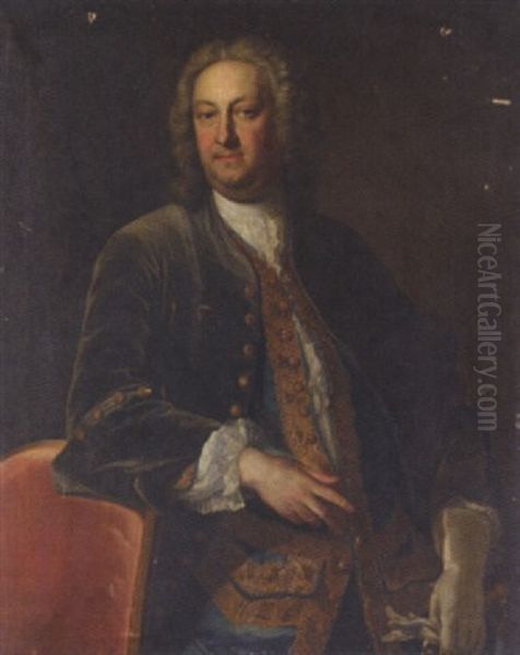 Portrait Of A Gentleman (peter Abraham Luard?) - view 1
