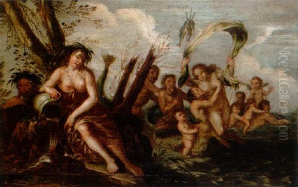 Amphitrite Och Neptunus - view 1