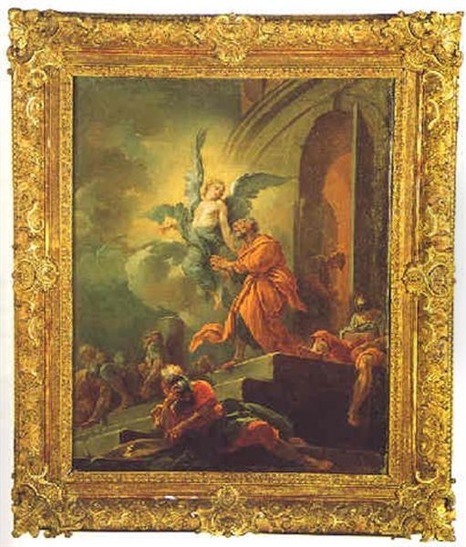 Saint Pierre Delivre Par L'ange - view 1