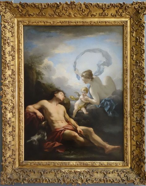 Diana And Endymion by Jean-Baptiste van Loo