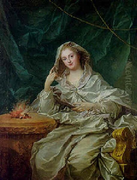 Portrait De Femme En Vestale - view 1