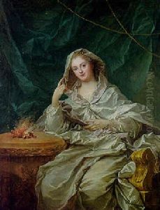 Portrait De Femme En Vestale