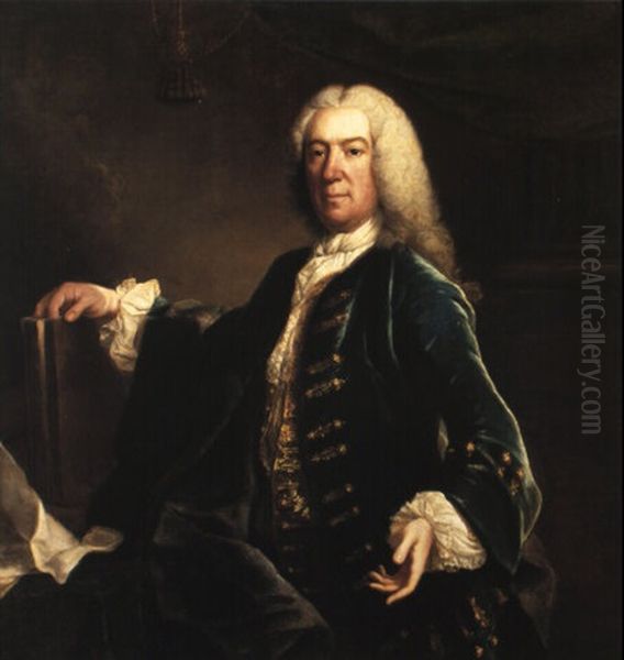 Portrait Of James Vernon - view 1