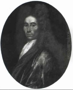 Portrait D'un Homme De Qualite En Buste Et Portant Perruque by Jean-Baptiste van Loo