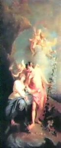 Bacchus Et Ariane  Zephyr Et Flore     Venus Et Adonis  Diane Et Endymion by Jean-Baptiste van Loo