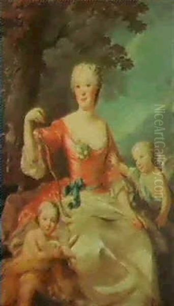 Dame De Qualite Entre Deux Enfants - view 1