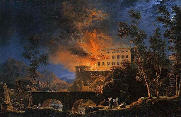 Incendie Au Clair De Lune - view 1