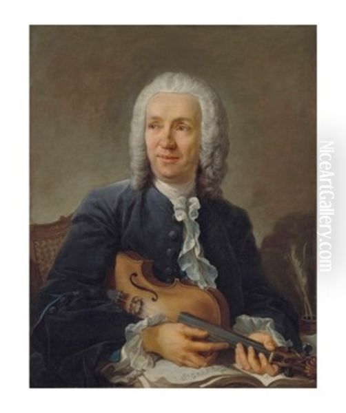 Portrait D'un Violoniste - view 1