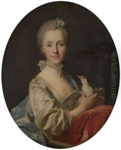 Portrait De Marie Francoise L'huillier De La Serre