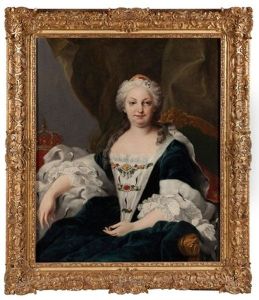 Portrait D'elisabeth Farnese, Reine D'espagne, Seconde Femme De Philippe V