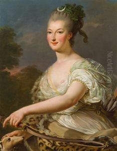 Allegorical Portrait Of A Lady As Diana