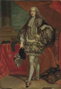 Portrait De Francois-joachim-bernard Potier En Habit De L'ordre Du Saint-esprit