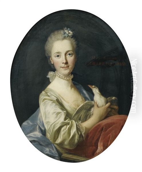 Portrait De Marie-francoise Lhuillier De La Serre, Mere De Louis-alexandre Berthier - view 1