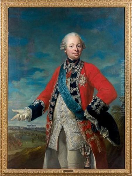 Portrait D'etienne-francois De Choiseul-stainville (collab. W/studio) - view 1