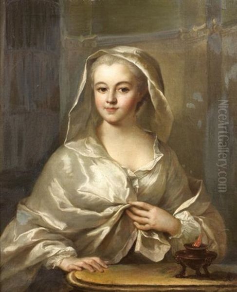 Portrait De Jeune Fille En Vestale - view 1
