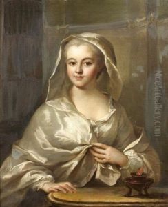 Portrait De Jeune Fille En Vestale
