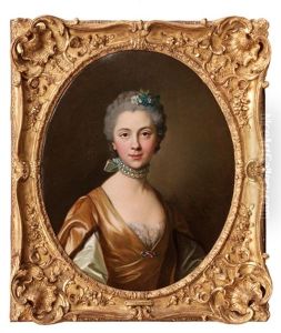 Portrait Of A Lady With A Pearl Necklace