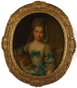 Portrait Presume De La Marquise De Cany by Louis Michel van Loo