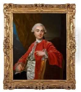 Portrait Du Fermier General Laurent Grimod De La Reyniere