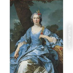 The Comtesse De Segouy Personifying Ceres