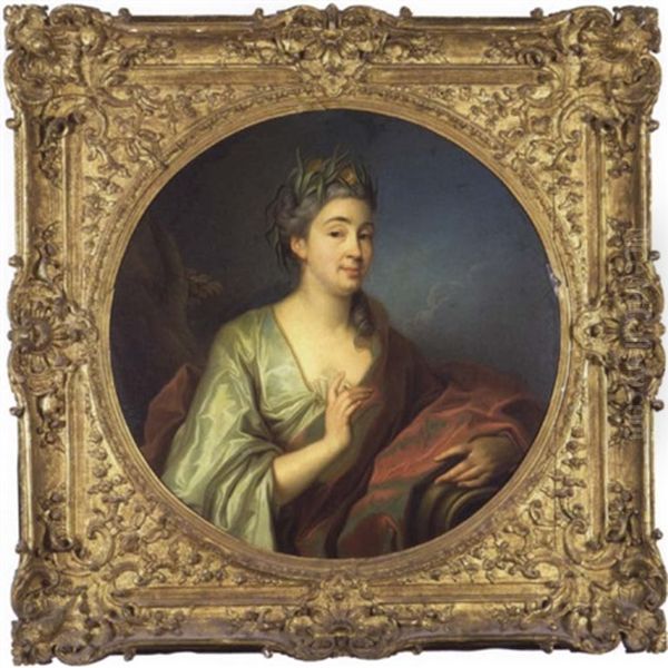 Portrait De Femme En Desse Aquatique - view 1