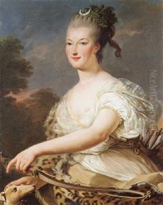Portrait Of Lady In The Guise Of Diana