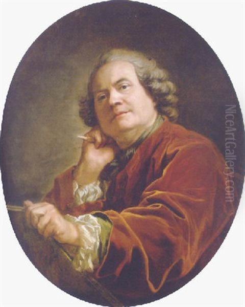 Portrait Of The Artist In A Red Jacket - view 1