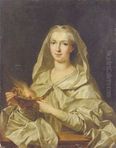 Portrait Of A Lady As A Vestal Virgin