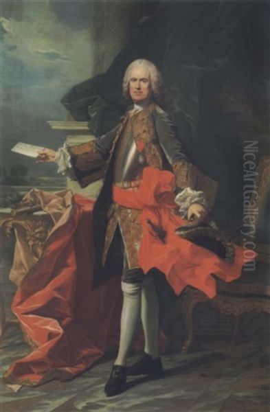 Portrait Of Richard Wall, Spanish Ambassador To Britain - view 1