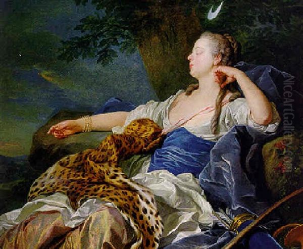 Diana Sleeping In A Landscape - view 1