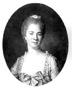 Portrait De Jeune Femme A La Robe Bleue