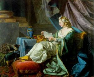A Young Sultan Reading A Letter
