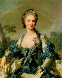 Portrait Of A Lady With A Mask