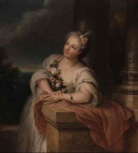 Retrato De Maria Victoria Sofia De Noailles, La Condesa De Paris