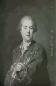 Portrait D'homme En Habit Bleu Decore De L'ordre Du Saint Esprit Portrait D'homme En Habit Bleu Decore De L'ordre Du Saint Esprit