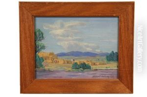 View Of The Pueblo by Albert Looking Elk