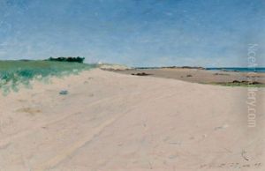Beach Scene At St. Vaast