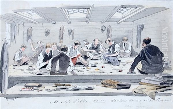 At Mr. Pools, Tailor Saville Street No. 32, London - view 1