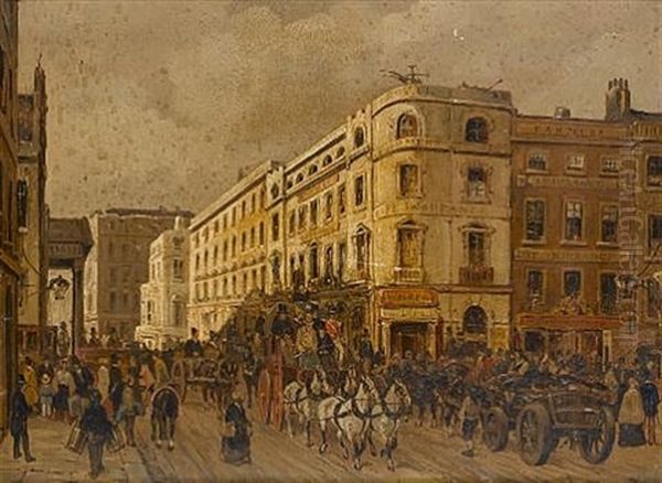 Junction Of Wellington Road And Strand, London (+ Strand Near Adelphi Theatre, London; 2 Works) - view 1