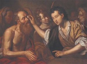 Christ Healing The Blind Man