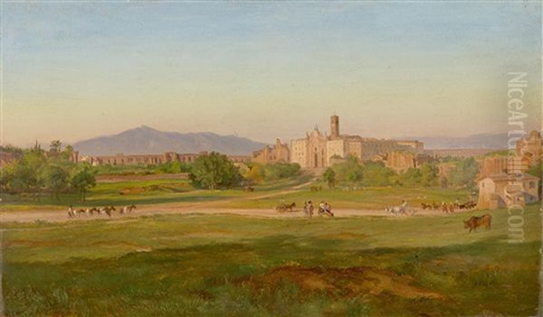 View Of The Basilica Di Santa Croce In Gerusalemme (rome) - view 1