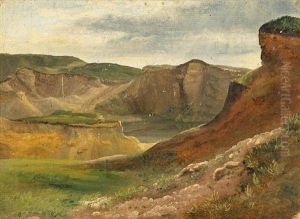 Gebirge Mit See Gebirge Mit See