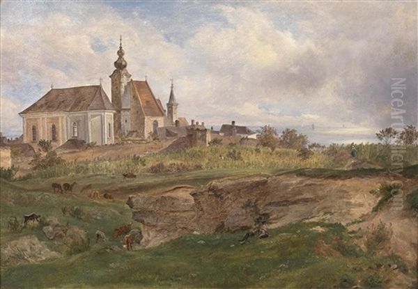 Blick Auf Die Fischerkirche In Rust Am Neusiedlersee - view 1