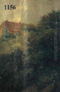 Bauerngarten Im Fruhling by Friedrich Loos