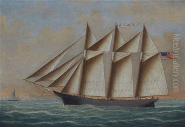 The American Schooner "melville Bryant" - view 1