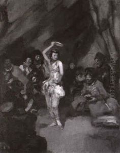 Orientalische Tanzerin by Hans Looschen